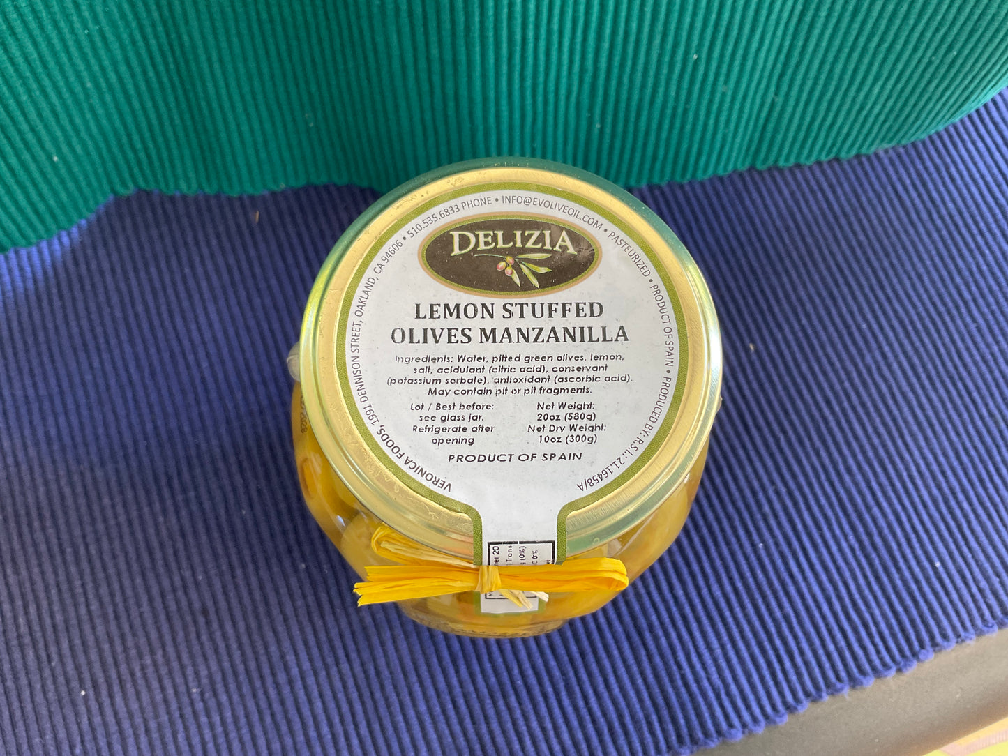 Lemon Stuffed Manzanilla Olives