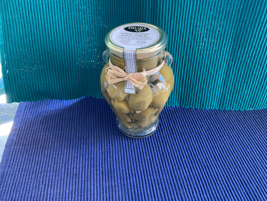 Garlic Stuffed Queen Olives